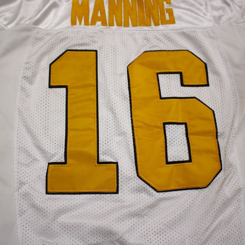 Vintage 90s Peyton Manning Tennessee Jersey Adidas Sz 48 Stitched Made in USA - Picture 4 of 16